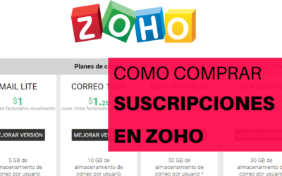 www.zoho.com tiene (zoho mail) (crm zoho)  y muchos más aplicativos – como comprar sus suscripciones
